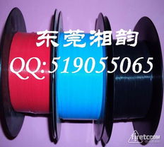 供应多种颜色铁氟龙套管与高温硅胶线——东莞市湘韵电子材料产品中心